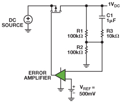 降低可调节输出 LDO 噪声增益的简单 RC 网络
