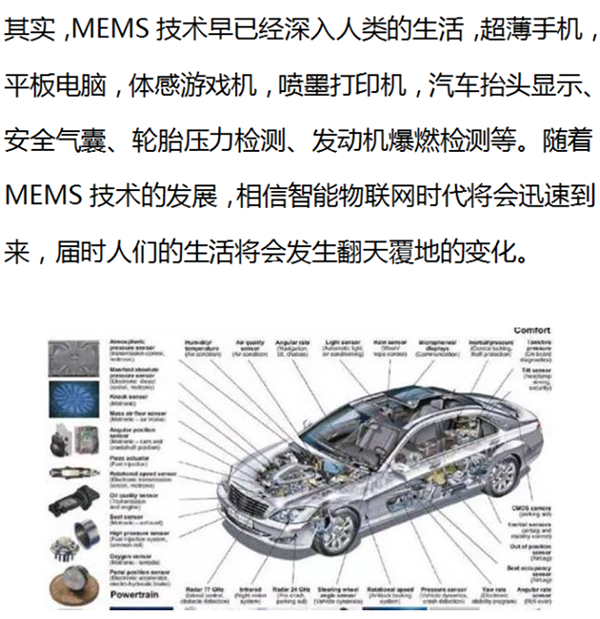 MEMS技术再汽车中的应用