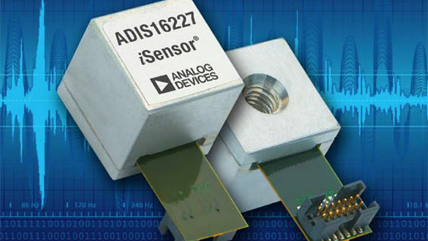 诸如ADI公司的ADIS16227等MEMS传感器可以在高达22 kHz的频率检测零部件故障，从而提供关于设备故障的早期预警